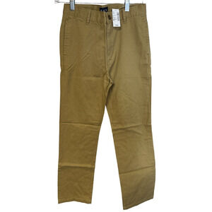 The Children's Place Khaki Flax Tan Unisex Chino Uniform Pants NWT Size 14